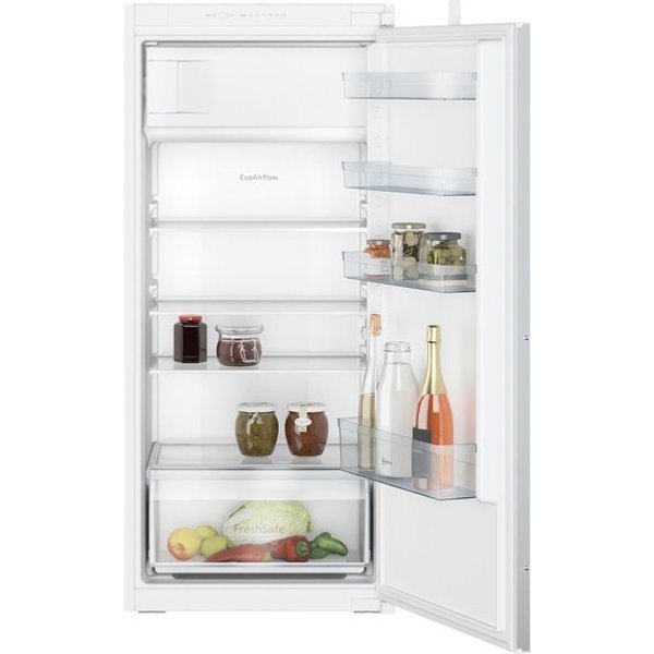 NEFF Einbaukühlschrank N 30 KI2421SE0, 122,1 cm hoch, 54,1 cm breit, Fresh Safe: Schublade für flexible Lagerung von Obst & Gemüse