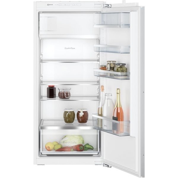 NEFF Einbaukühlschrank N 50 KI2422FE0, 122,1 cm hoch, 54,1 cm breit, Fresh Safe: Schublade für flexible Lagerung von Obst & Gemüse