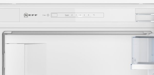 NEFF Einbaukühlschrank N 50 KI2422FE0, 122,1 cm hoch, 54,1 cm breit, Fresh Safe: Schublade für flexible Lagerung von Obst & Gemüse – Bild 3 von 5