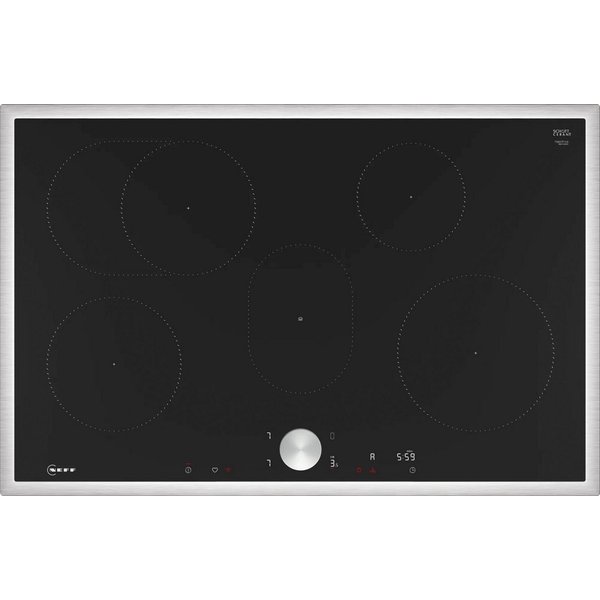 NEFF Induktions-Kochfeld N 90 T58STF1L0, Powerstufe für schnelle Hitze & bequeme Steuerung mit Twist Pad®