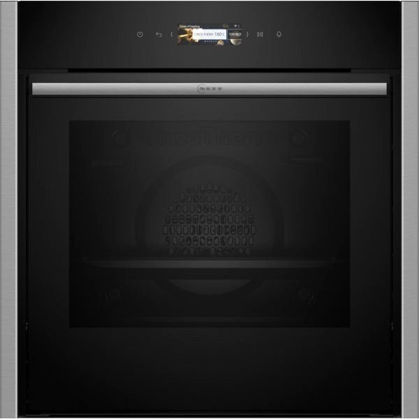 NEFF Pyrolyse Backofen N 70 B54CR71N0, mit Teleskopauszug nachrüstbar, Hydrolyse, Versenkte Slide & Hide® Ofentür & clevere Circo Therm®-Heißluft