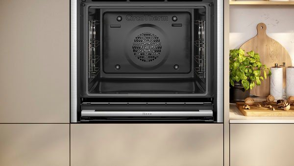 NEFF Pyrolyse Backofen N 70 B54CR71N1, mit Teleskopauszug nachrüstbar, Versenkte Slide & Hide® Ofentür & clevere Circo Therm®-Heißluft – Bild 3 von 5