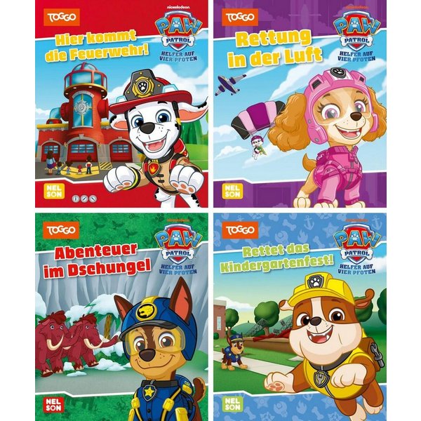 Nelson Mini-Bücher: 4er PAW Patrol 33-36 / diverse