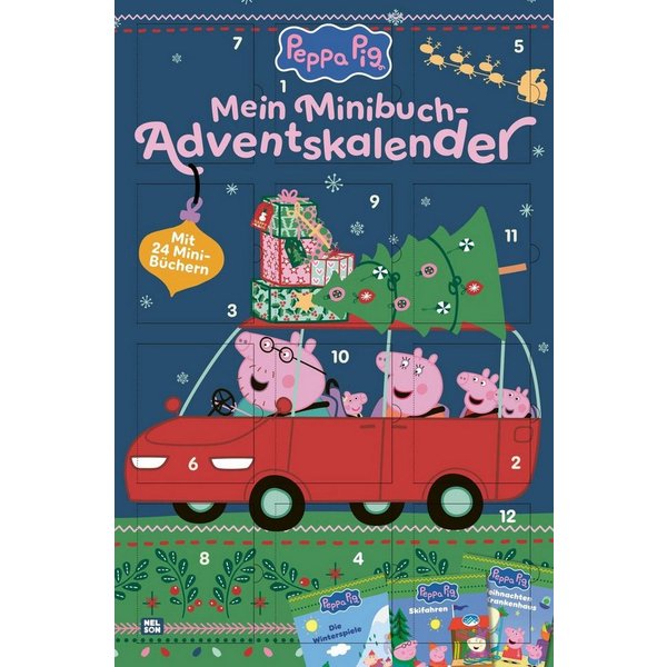 Nelson Mini-Bücher: Peppa Wutz Minibuch-Adventskalender / Steffi Korda