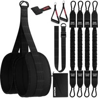 NEOLYMP Klimmzughilfe Set kontrollierte Unterstützung bis 136 kg, Größe ONE SIZE in Schwarz