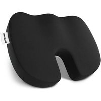 NEOLYMP Sitzkissen Orthopädisches Sitzkissen Memory Foam Kissen mit Steißbein-Aussparung, Ergonomisches Design für Büro, Auto & Reisen – 3 Härtegrade