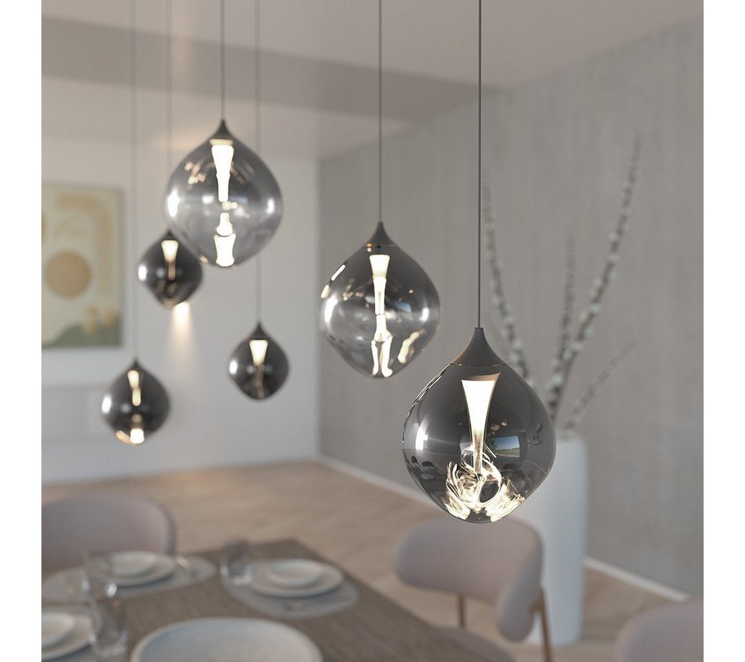 Neona LED Deckenleuchte SOMOS, Dimmbar per Wandschlater in 3 Stufen, LED fest integriert, Warmweiß – Bild 3 von 5