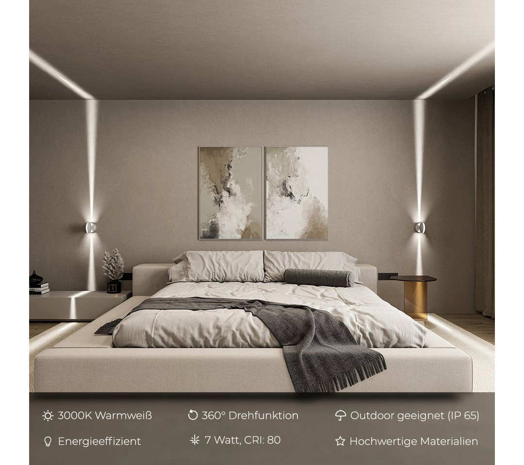 Neona LED Deckenleuchte SPECTRA Weiß, Warmweiß – Bild 2 von 5