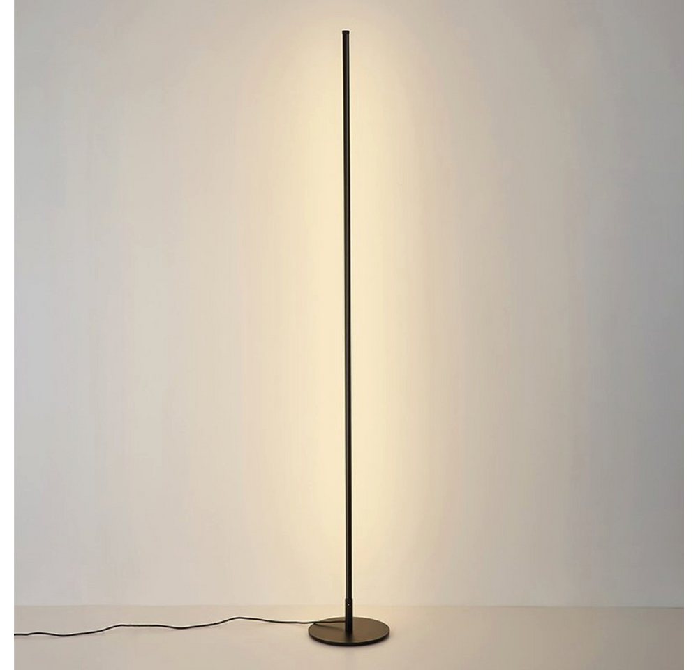 Neona LED Stehlampe SELENE Schwarz, Dimmbar per Fernbedienung, mit Memory-Funktion, LED fest integriert, Warmweiß – Bild 2 von 5