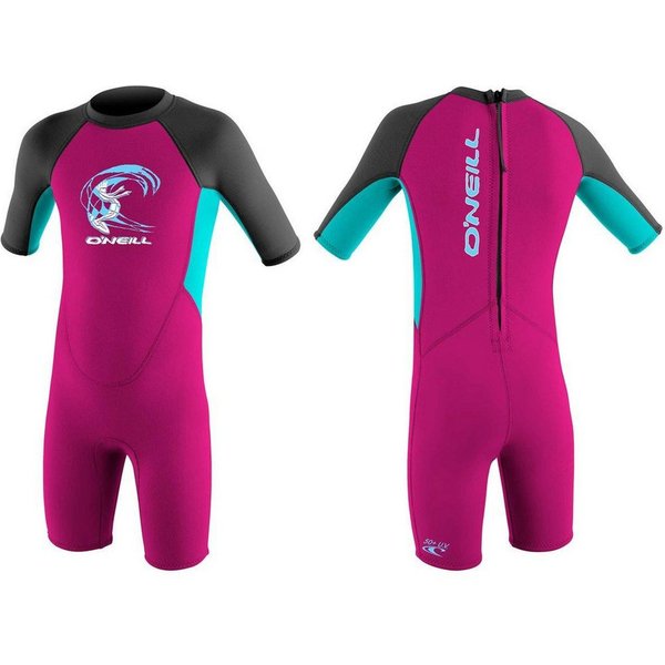 O'Neill Neoprenanzug O'Neill Shorty Toddler Reactor Kinder Neoprenanzug berry - Größe: 4