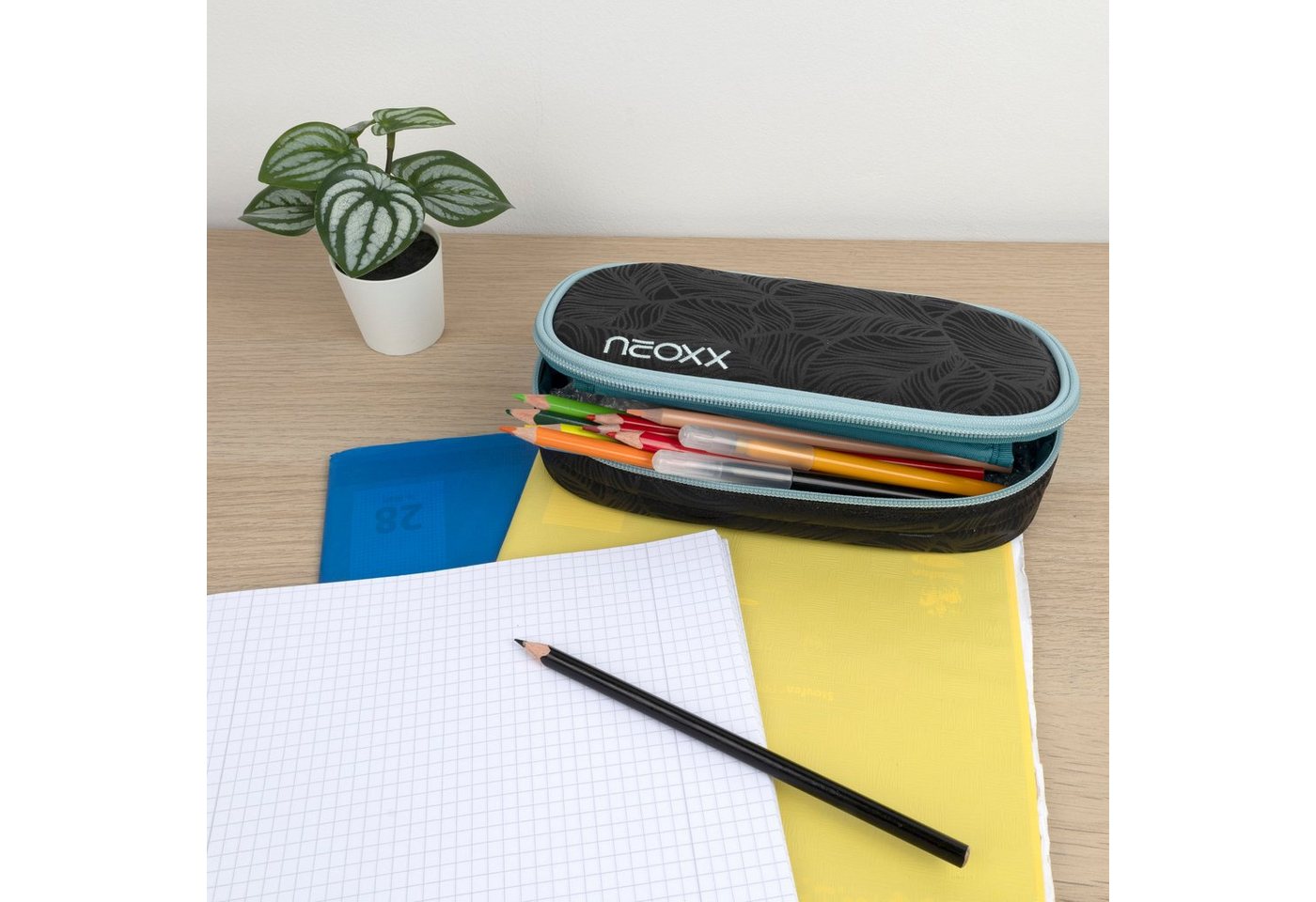 neoxx Schreibgeräteetui Schlamperbox, Jump, teilweise aus recyceltem Material – Bild 4 von 5