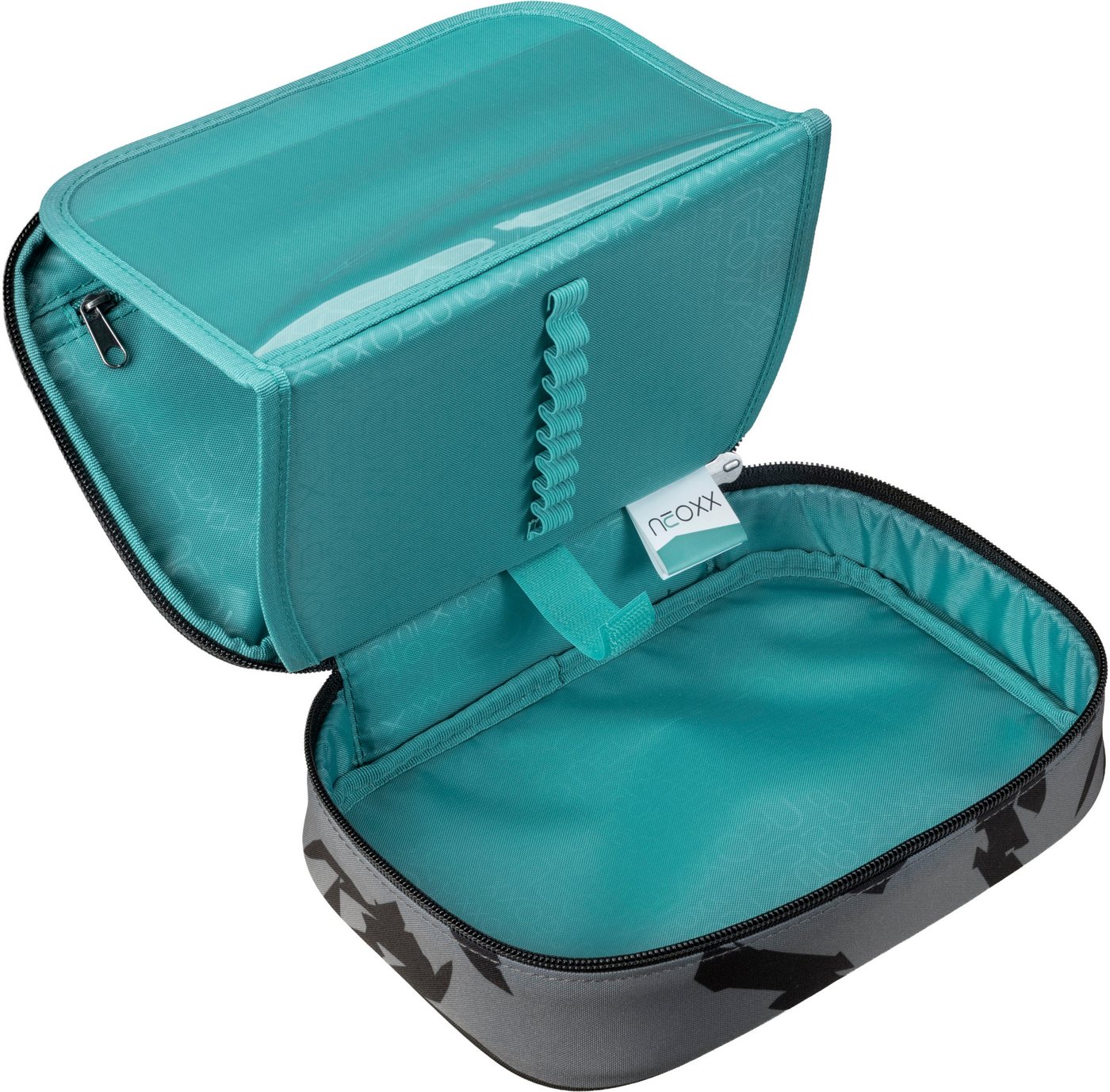 neoxx Schreibgeräteetui Schlamperbox, Dunk, teilweise aus recyceltem Material – Bild 3 von 4