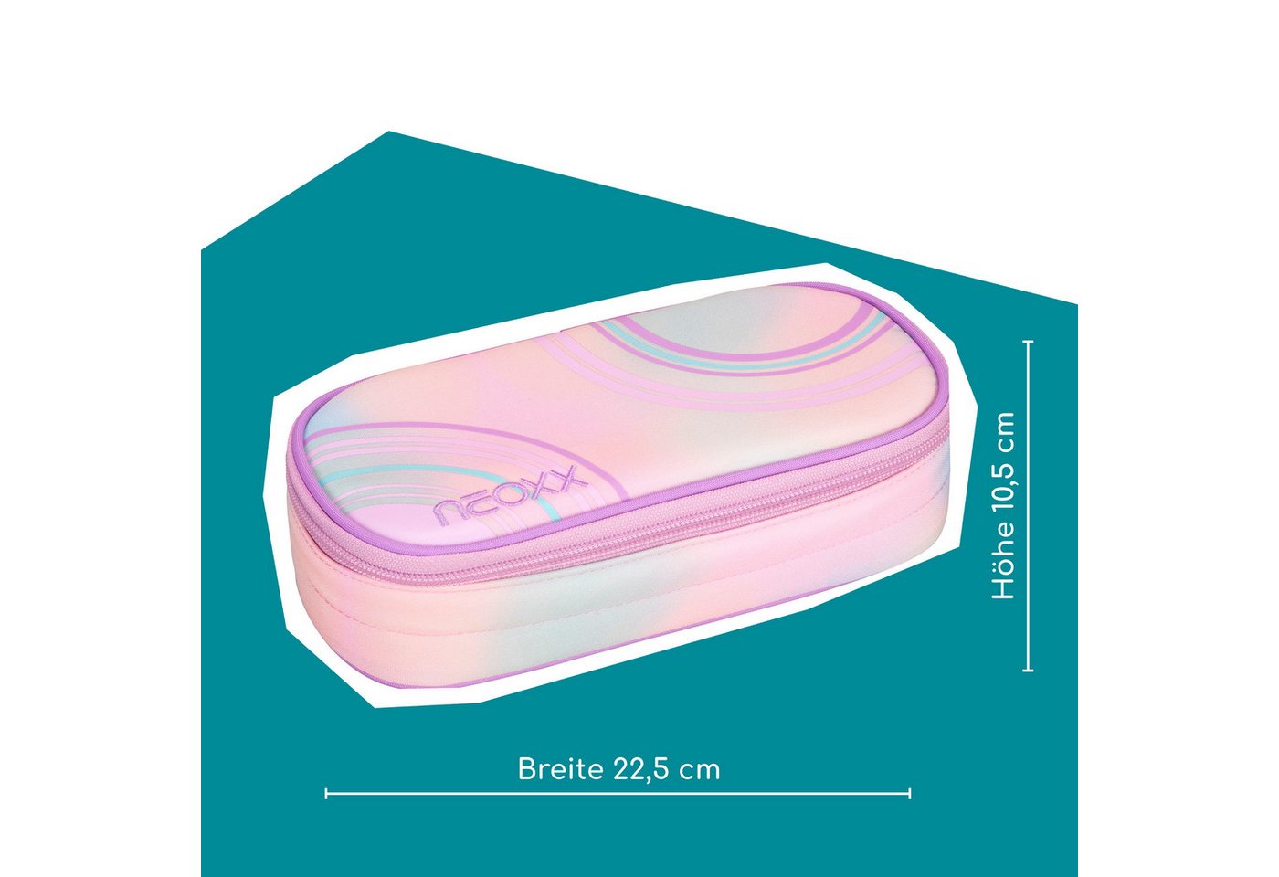 neoxx Schreibgeräteetui Schlamperbox, Jump, teilweise aus recyceltem Material – Bild 5 von 5