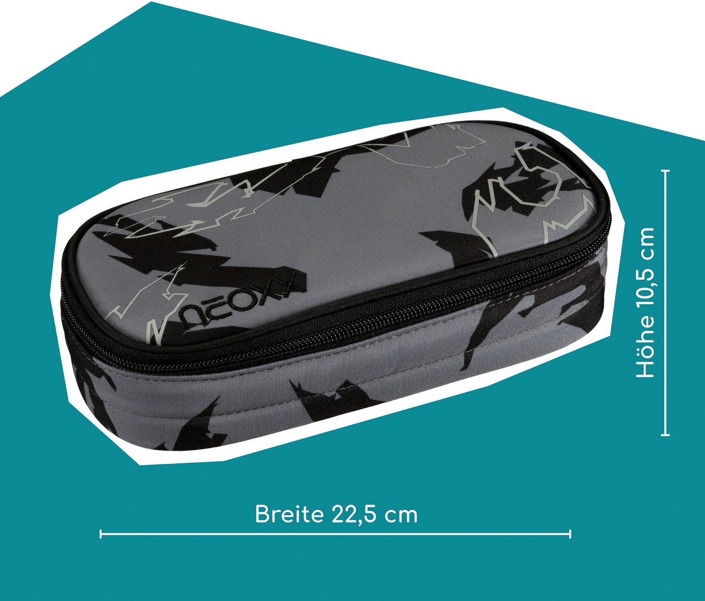 neoxx Schreibgeräteetui Schlamperbox, Jump, teilweise aus recyceltem Material – Bild 5 von 5