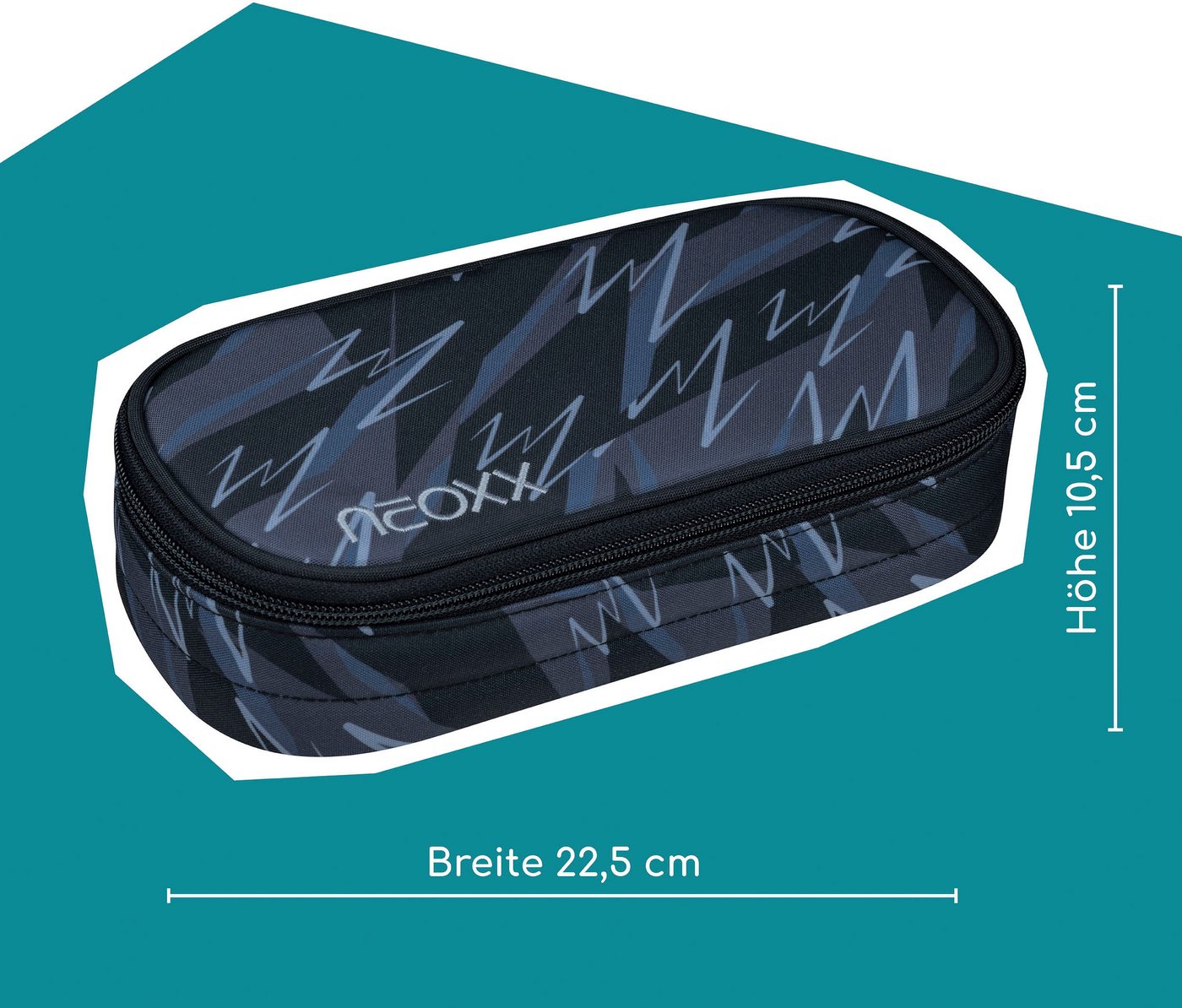 neoxx Schreibgeräteetui Schlamperbox, Jump, teilweise aus recyceltem Material – Bild 5 von 5