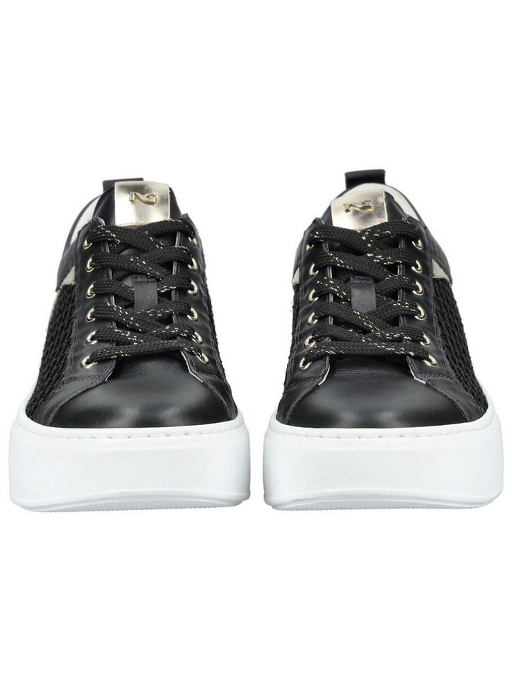 Nero Giardini Nero Giardini Sneaker Leder/Textil Plateausneaker – Bild 3 von 5