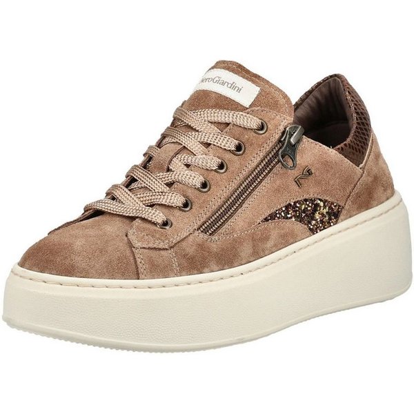 Nero Giardini Nero Giardini Sneaker Veloursleder Plateausneaker