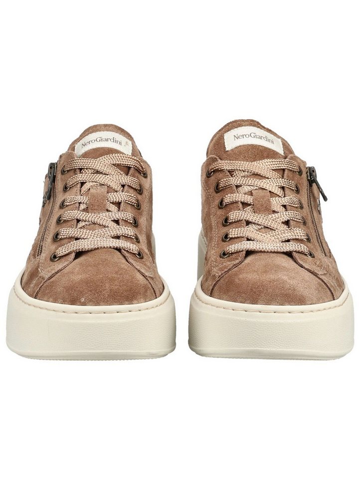 Nero Giardini Nero Giardini Sneaker Veloursleder Plateausneaker – Bild 3 von 5
