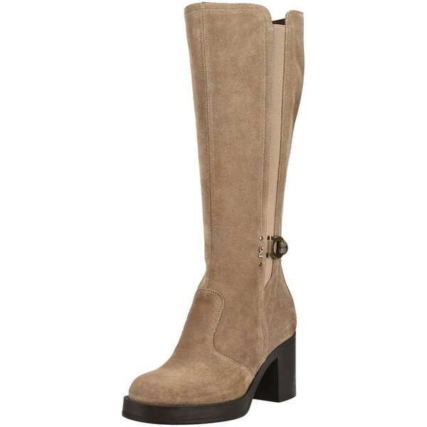 Nero Giardini Nero Giardini Stiefel Veloursleder/Textil High-Heel-Stiefel