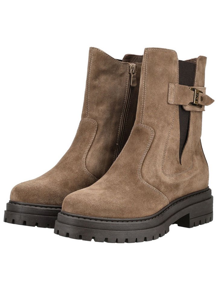 Nero Giardini Nero Giardini Stiefelette Veloursleder/Textil Stiefelette – Bild 4 von 5