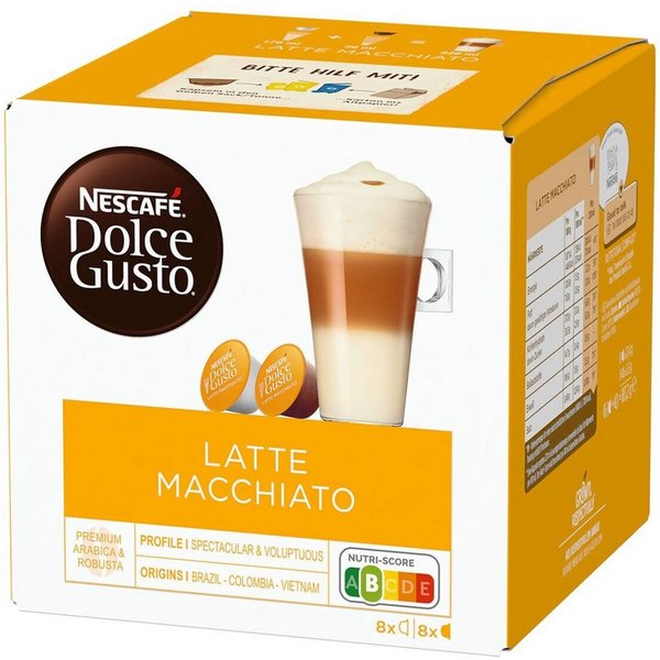 NESCAFÉ® Dolce Gusto® Kaffee Dolce Gusto® Latte Macchiato, 8 Portionen