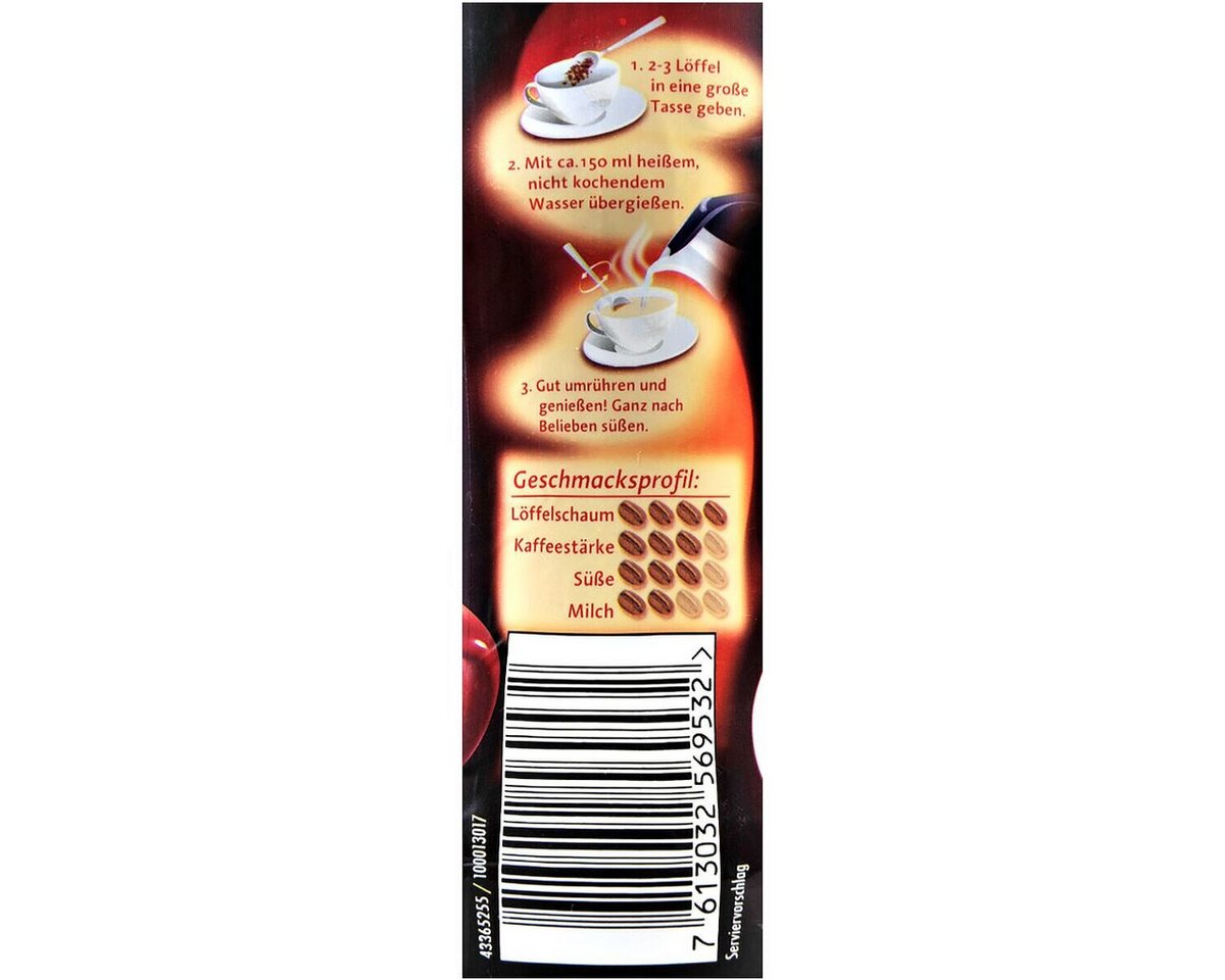 NESCAFE Kaffee GOLD Cappuccino, 250 g Getränkepulver Cappuccino – Bild 2 von 3