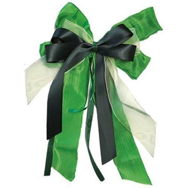 Nestler Schultüte Schleife, Grün, 17 x 31 cm, für Zuckertüte oder Geschenke