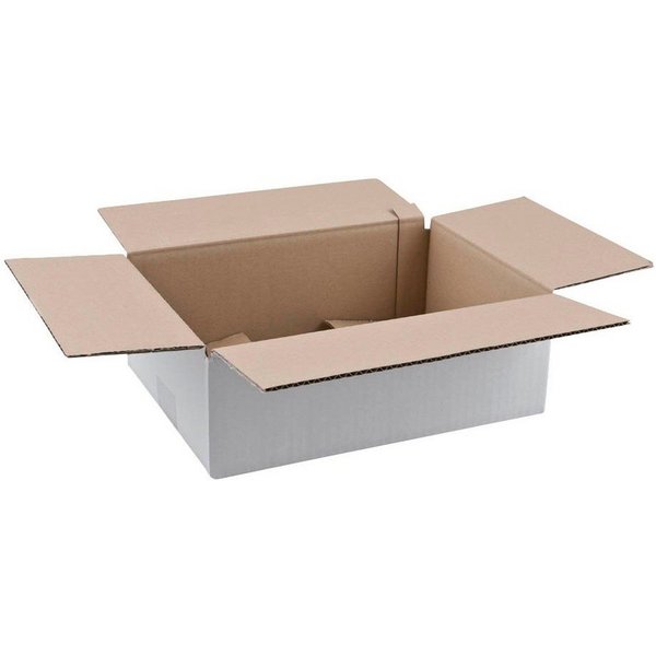 Nestler Versandkarton 20 Versandkartons 1-wellig 31,5x22,5x11,7cm weiß