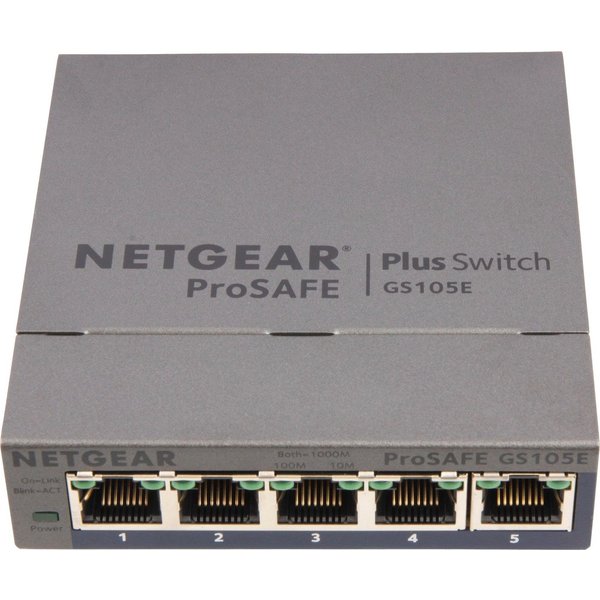 NETGEAR GS105E v2 Netzwerk-Switch