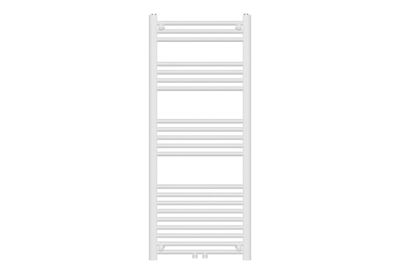 neu.haus Badheizkörper, »Voss« Handtuchheizkörper mit Stangen 120 x 50 cm Weiß – Bild 3 von 5