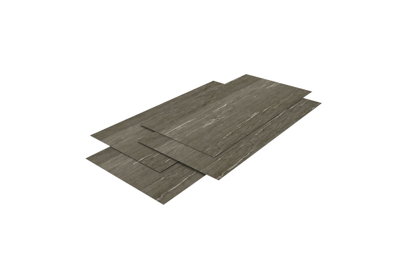 neu.haus Duschrückwand, (Set, 16-tlg), Wandpaneel »Bladel« 120 x 60 cm Ash Grey – Bild 4 von 5
