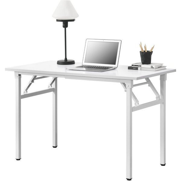 neu.haus Klapptisch, »Alta« Schreibtisch höhenverstellbar 120x60 cm Weiß