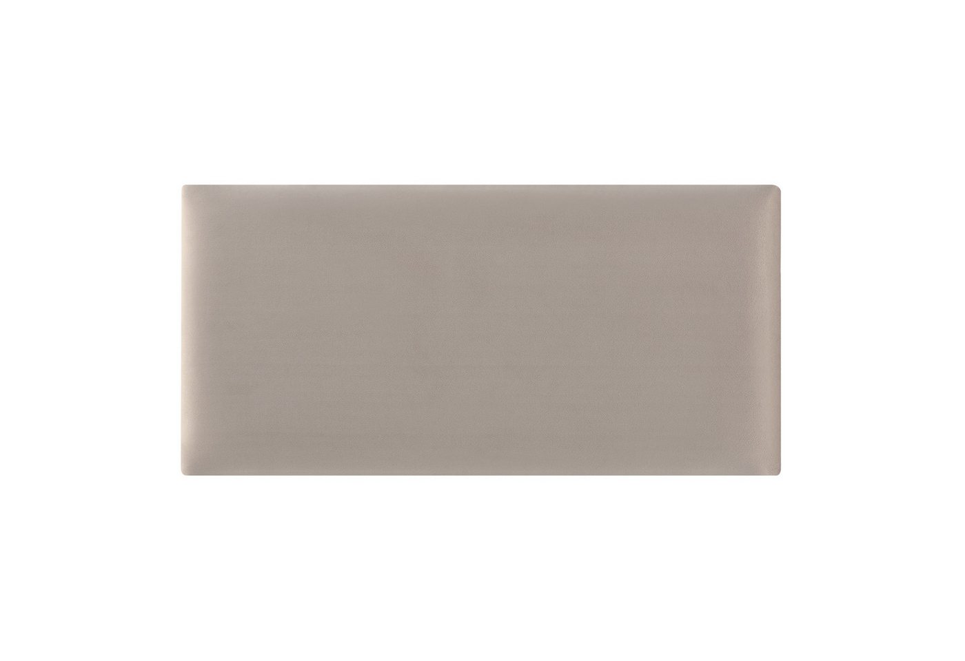 neu.haus Wandpolster, (Set, 3 Stück), »Carpino« Wandkissen Samt 60 x 30 cm Hellgrau – Bild 5 von 5