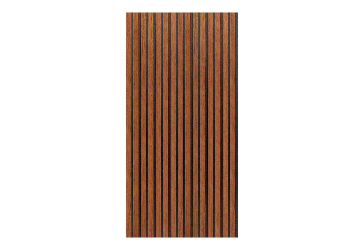 neu.holz 3D Wandpaneel, (Set, 4-tlg) »Vang« Akustik Wandpaneel im 4er Set Teak – Bild 5 von 5