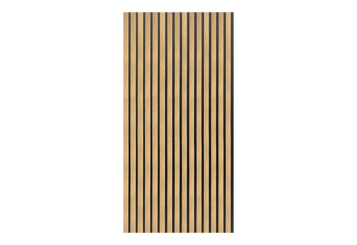 neu.holz 3D Wandpaneel, (Set, 8-tlg) »Vang« Akustik Wandpaneel Eiche 5,76m² – Bild 4 von 5