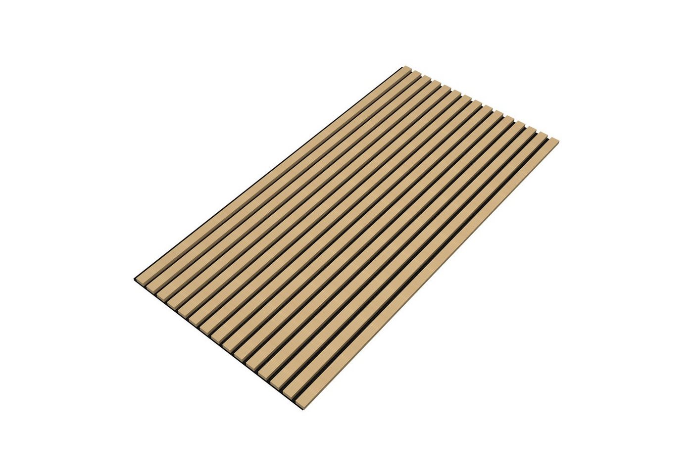neu.holz 3D Wandpaneel, (Set, 12-tlg) »Vang« Akustik Wandpaneel Eiche, hell 8,64m² – Bild 3 von 5