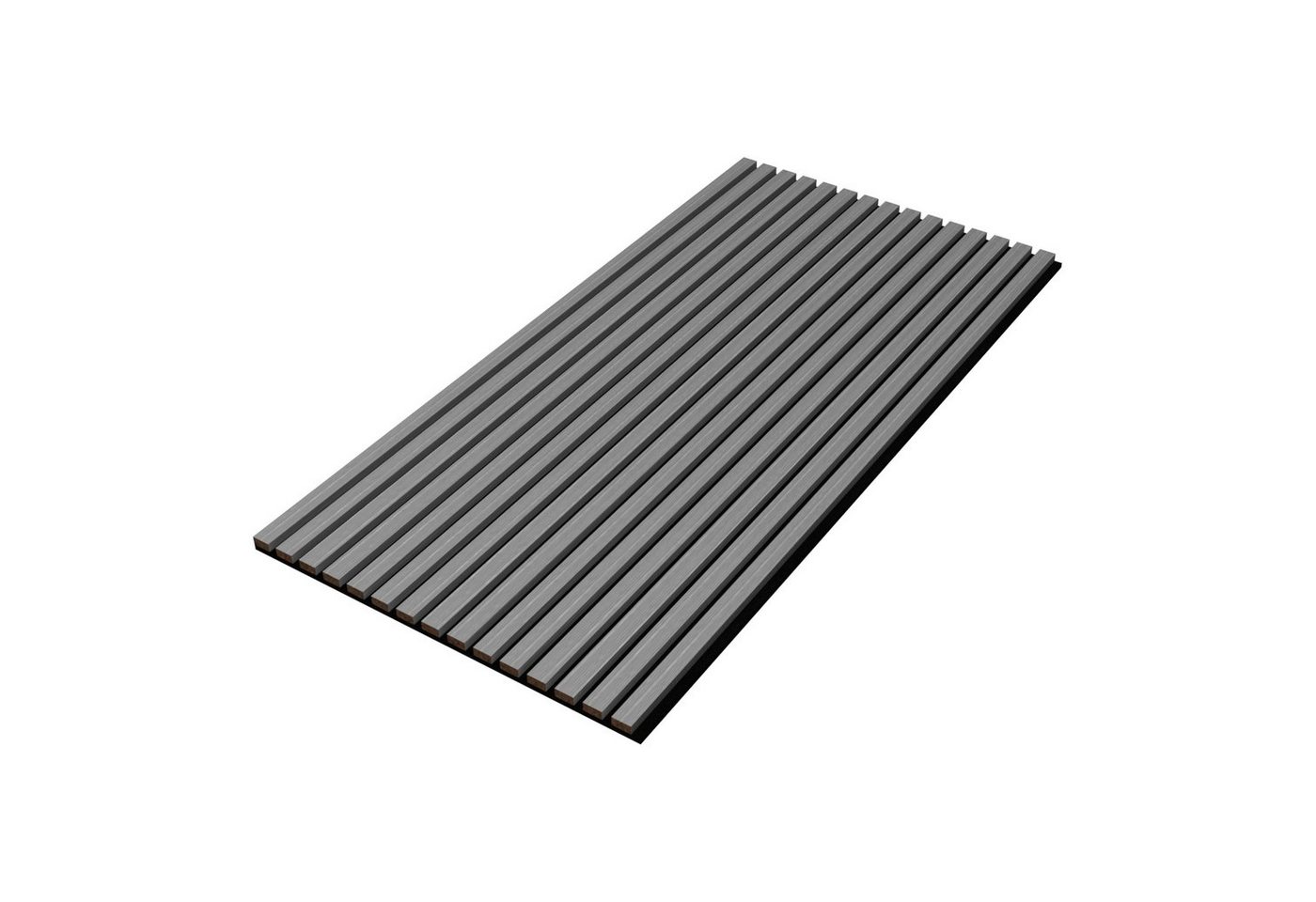 neu.holz 3D Wandpaneel, (Set, 4-tlg) »Vang« Akustik Wandpaneel im 4er Set Eiche, grau – Bild 3 von 5