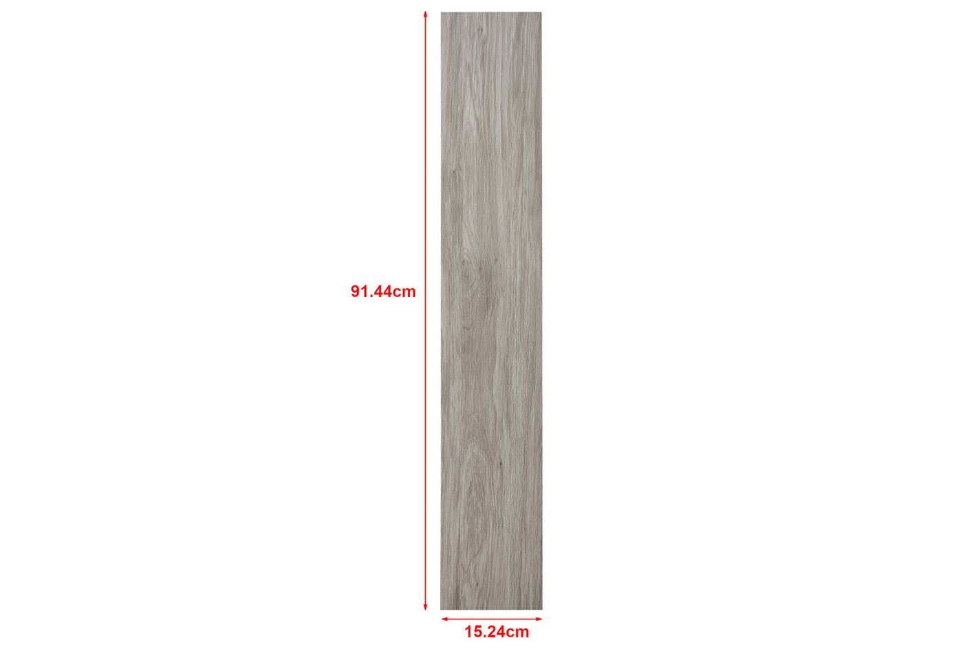 neu.holz Vinylboden, »Vanola« Vinyl Laminat Selbstklebend 3,92 m² Stonewashed Oak – Bild 4 von 5