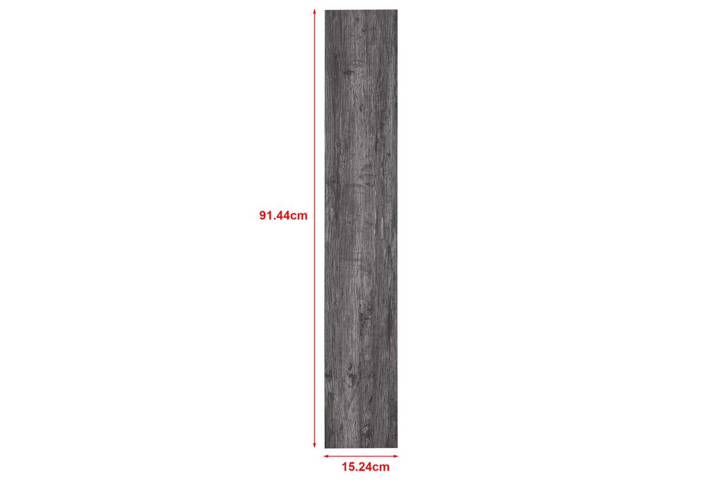neu.holz Vinylboden, »Vanola« Vinyl Laminat Selbstklebend 3,92 m² Night Oak – Bild 4 von 5