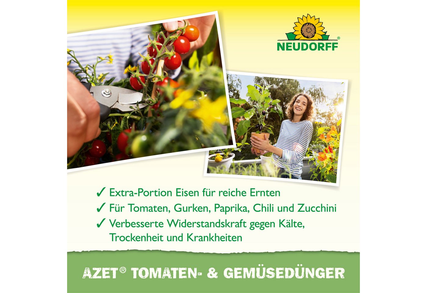 Neudorff Universaldünger Azet 1 Liter, 1 L für bis zu 200 L Gießwasser, NPK 3-3-3 mit Magnesium zur vielseitigen Nährstoffversorgung, Für Zimmer-, Balkon- und w – Bild 4 von 5