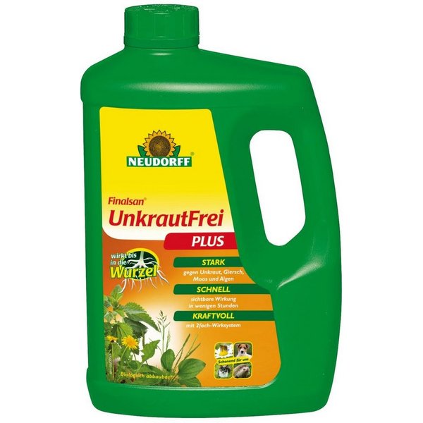 Neudorff Unkrautbekämpfungsmittel Finalsan UnkrautFrei Plus 2 Liter, 2000 ml