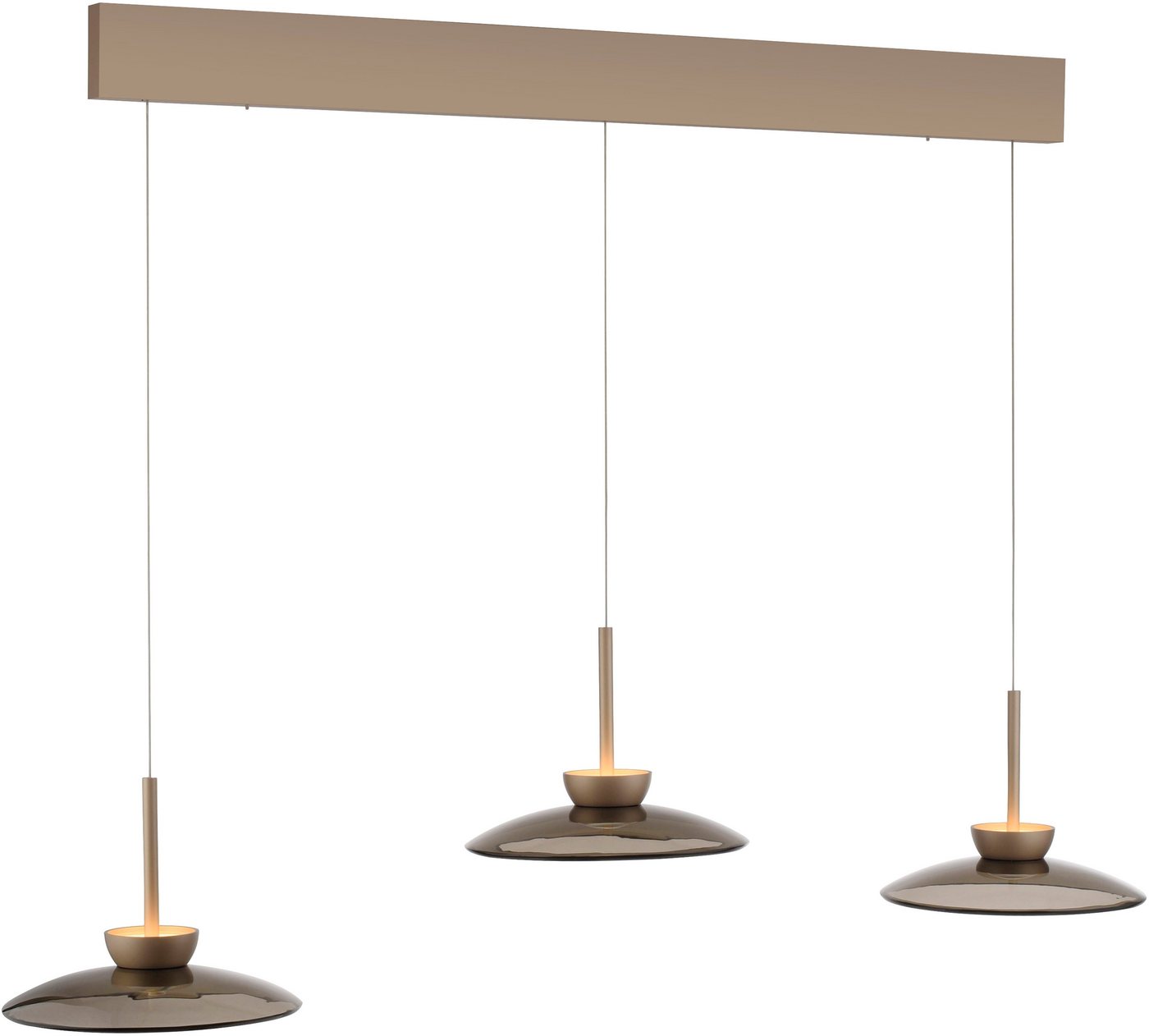 Neuhaus PURE LED Pendelleuchte PURE Moon, LED fest integriert, Warmweiß, Comfort Lift, dimmfähig über separaten Tronicdimmer – Bild 3 von 5
