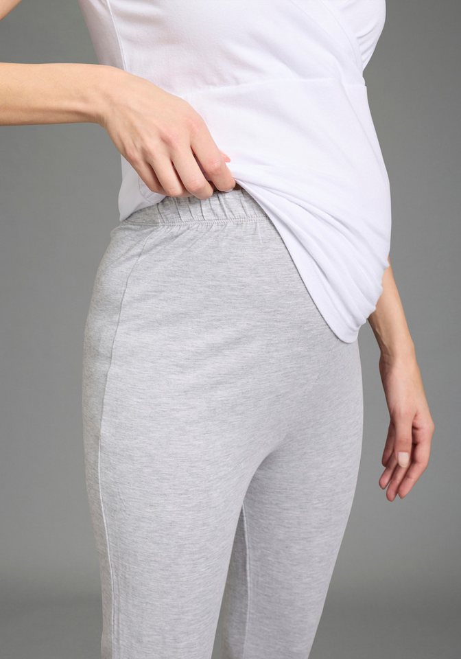 Neun Monate Umstandsleggings, Hose für Schwangerschaft und Stillzeit, bequem und gut kombinierbar – Bild 3 von 5