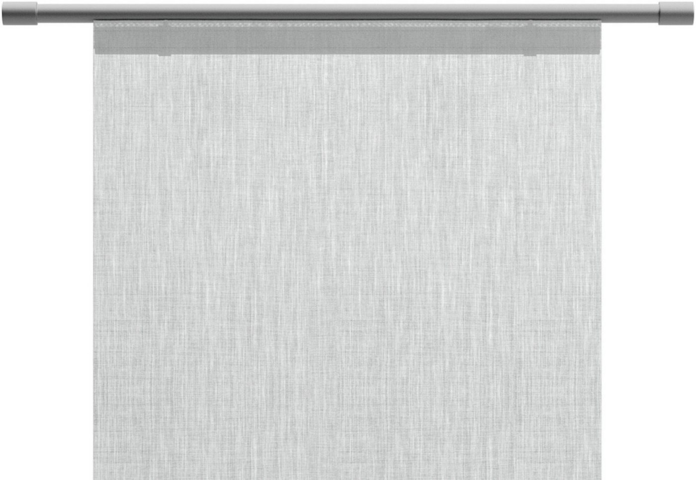 Neutex for you! Schiebegardine Libre (1 St), halbtransparent, Jacquard, nach Maß – Bild 3 von 5