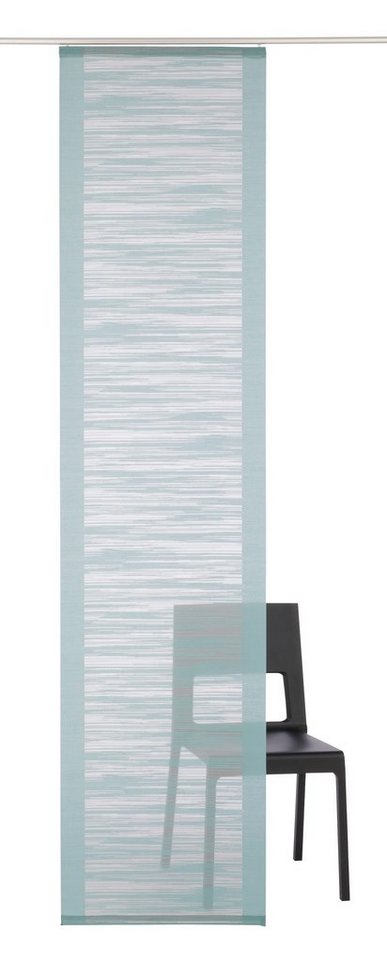 Neutex for you! Schiebegardine Padova (1 St), Klettband, halbtransparent, Scherli, inkl. Befestigungszubehör, Breite: 57 cm – Bild 3 von 5
