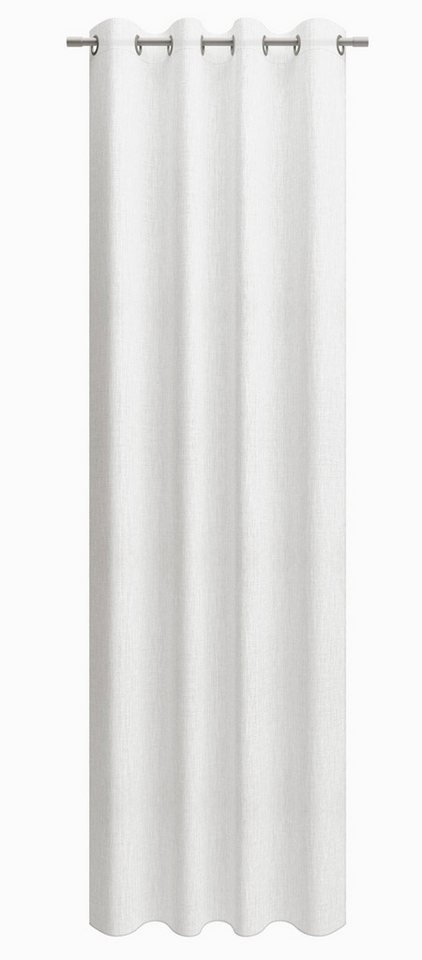 Neutex for you! Vorhang Libre (1 St), Ösen, halbtransparent, Jacquard, Breite 142 cm, nach Maß – Bild 2 von 5