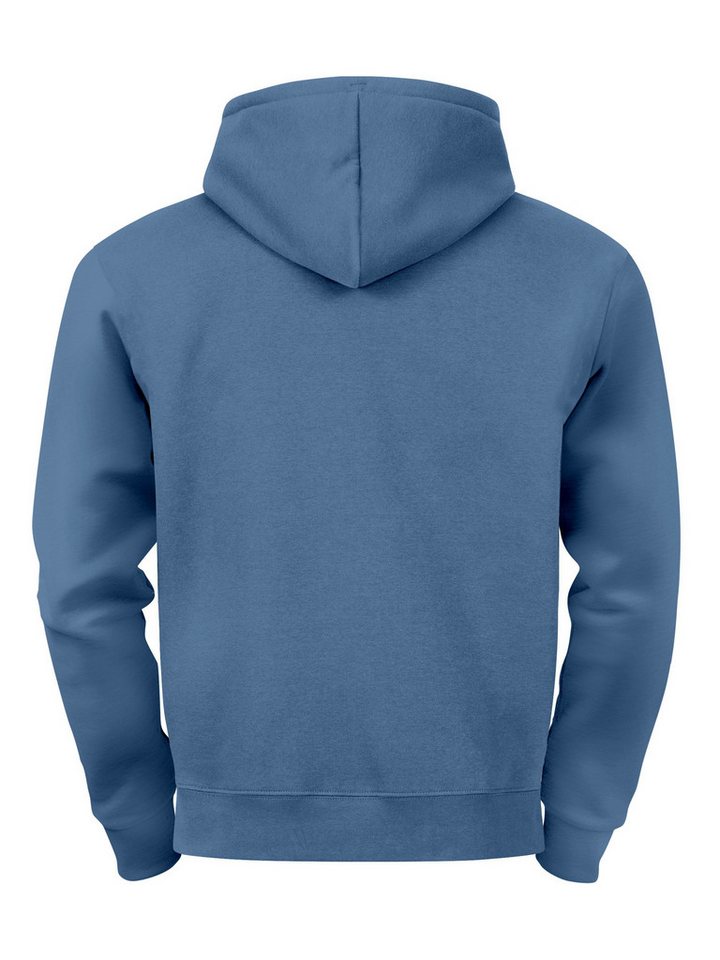 Neverless Hoodie Herren Hoodie Minimal Mountain Kapuzensweatshirt Logo Bergmotiv – Bild 4 von 5