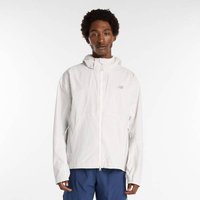 NEW BALANCE Herren Jacke Better Run Waterproof Jacket, Größe L in Weiß