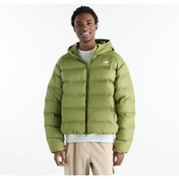 NEW BALANCE Herren Jacke Boston Puffer Jacket, Größe S in Weiß