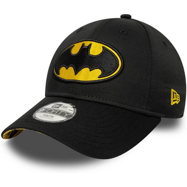 New Era Baseball Cap 9Forty Strapback BATMAN Visor